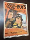 The Open Road for Boys Magazin April 1937 The Gold Gulch Flight Alaskan Air Adv