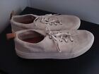 Toms Mens Ivory Terry Cloth Looking Shoe  Size 11