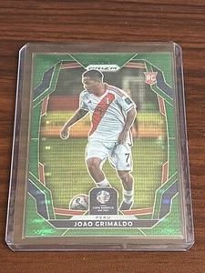 Joao Grimaldo RC 2023-24 Panini Prizm Copa America #88 Green Pulsar /5 - Picture 1 of 2