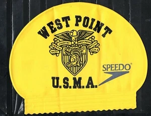 BERRETTO DA BAGNO GIALLO SPEEDO USMA WEST POINT *NUOVO CON ETICHETTE* - Foto 1 di 2