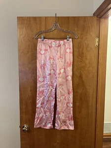 Justice Girls Pajama Pants Bottoms Panda Bear Snacks And Naps NWT Size 12 FLAW - Picture 1 of 13