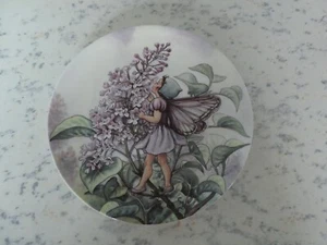 World Of Flower Fairies Wedgwood Plate The Lilac Fairy Cicely Mary Barker 8" Dia - Picture 1 of 4