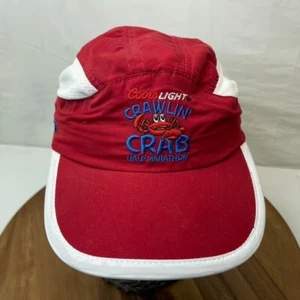 Coors Light Half Marathon Hat Crawlin Crab Finisher 13.1 6 Panel - Picture 1 of 12