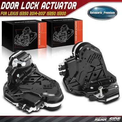 Atuador de trava de porta lateral traseira 2 peças para Lexus IS350 2014-2017 IS250 14-15 IS300 - Imagem 1 de 4