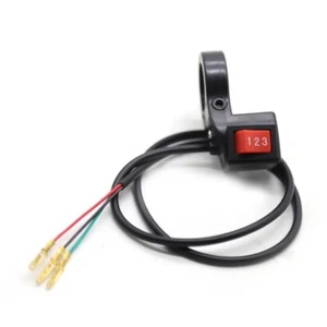 Motorcycle Handlebar Switch Shift 3 Speed Module Switch for 7/8in Handllebar - Picture 1 of 8