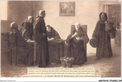 AKGP10-0955-51 - Dom Pérignon - Cellerier of the Abbey D'Hautvillers - Admission - Bild 1 von 2