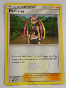 Plumeria ® Ombre Infuocate 120/147 ® Non Comune ® Pokemon ® Italiano ® EX - Imagen 1 de 2