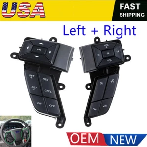 New Steering Wheel Volume Sync Switch Right + Left for Ford 15-18 F150 F250 F350 - Picture 1 of 6