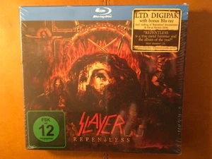 SLAYER. RELENTLESS. LIMITED DIGIPAK CD. WITH BONUS BLU RAY. - Picture 1 of 2