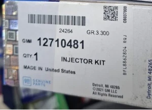 Genuine GM 12710481 Direct Fuel Injector for Chevrolet Cadillac GMC 2019-2024 - Picture 1 of 2