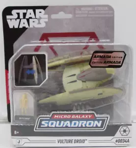 Star Wars Micro Galaxy Squadron Armada Edition Vulture Droid #0034A D3 - Picture 1 of 4