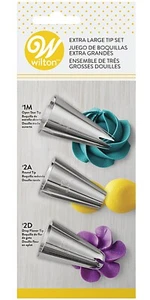 Wilton Extra Large Decorating Tip Set, 3-Piece - Picture 1 of 4