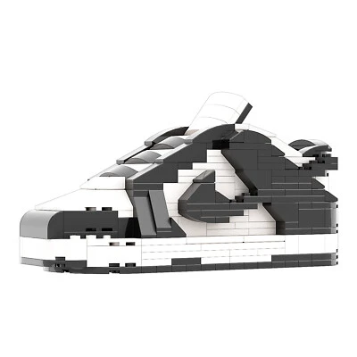SB "Panda" Sneakerbricks LEGO-Like Sneakerhead 3D Building Toys - Image 1 of 4