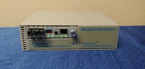 Omnitron Systems iConverter 8230-0 Chassis w/8383-1 10/100 Base-T Module - Picture 1 of 12