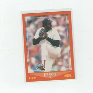1988 Score Traded Baseball Card Lee Smith Boston Red Sox #20T - Picture 1 of 2
