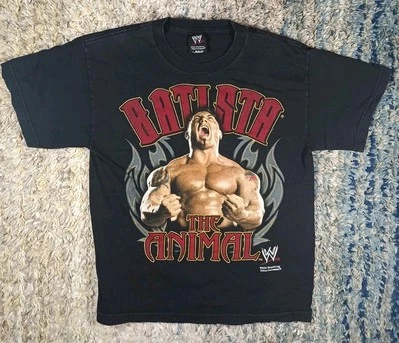 Camiseta WWE 2007 Batista The Animal Para Hombre Mediana Foto 1 de 4