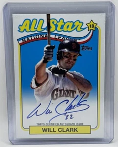 Will Clark 2024 Topps Series 2 All Star On Card Autograph Giants - Bild 1 von 2