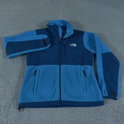 The North Face Jacket Womens Medium Blue Denali Recycled Polartec Fleece Outdoor - Image 1 of 4
