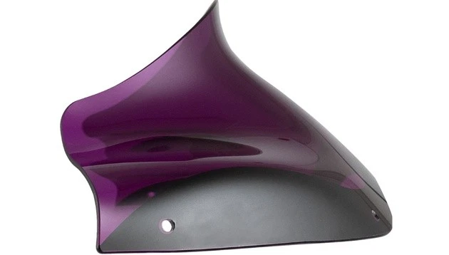 Parabrisas Klock Werks Kolor Flare 8" púrpura Harley Davidson Road Glide Foto 1 de 1