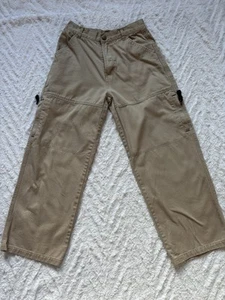 Boys Tan Khaki Pants Size 12 - Picture 1 of 9