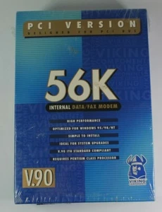 Viking Internes 56K V.90 PCI Modem Neu in OVP Sealed in Box - Bild 1 von 4