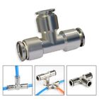Rust and Corrosion Resistant Zinc Alloy PE Tee Type Compressed Air Joint