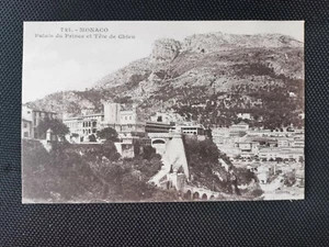 CPA MONACO - Palais du Prince et Tête de Chien - Imagen 1 de 2