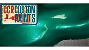 1 L CANDY EMERALD GREEN TRUE 3 STAGE TRANSLUCENT CANDY FREE REDUCER - SPRAY GUN - Picture 1 of 3
