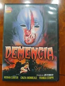 DEMENCIA BUIO OMEGA JOE D'AMATO GORE TERROR HORROR DVD SPAIN LIKE NEW NUEVA - Imagen 1 de 2