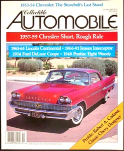 COLLECTIBLE AUTOMOBILE October 1991 - Picture 1 of 2