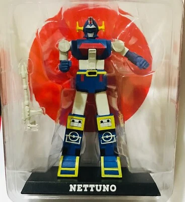 NETTUNO Robot Anime Collection Figure dalla Serie TV God Sigma 14 Cm Come Foto - Immagine 1 di 2