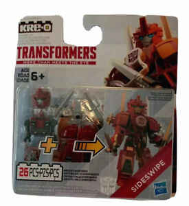 KRE-O Transformers Kreons Collection Sideswipe B5710 Red Mini Figure 26 Pieces