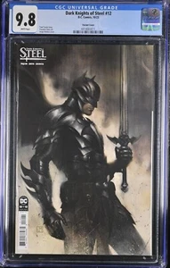 Dark Knights Steel #12 Cover C 1:25 Jorge Molina Card Stock Variant D.C. CGC 9.8 - Picture 1 of 3