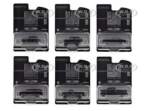 "BLACK BANDIT" SERIES 29, SET OF 6 CARS 1/64 DIECAST MODELS BY GREENLIGHT 28150 - Picture 1 of 3
