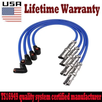 New Spark Plug Wire 27588 for 2004-2010 Volkswagen Beetle Jetta Golf 2.0L US - Image 1 of 4