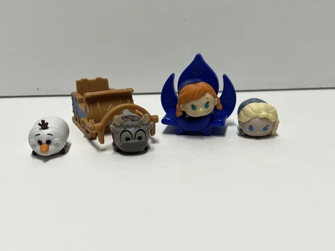 *ELSA ANNA OLAF SVEN* Disney Tsum Tsum Stack Medium Figure FROZEN Cover