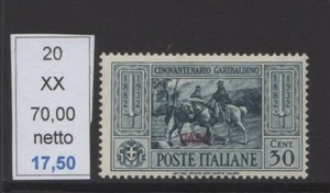 Garibaldi C 30 New Rubber Integra MNH Random - Picture 1 of 1