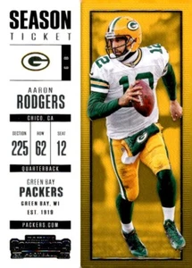 Panini Contenders 2017 Aaron Rodgers - Imagen 1 de 2