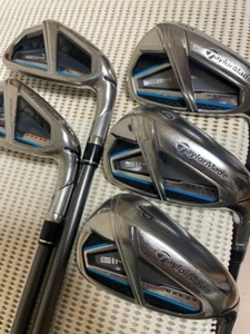 TaylorMade SIM MAX OS Iron Set 5pcs 6-Pw Flex S Stiff TENSEI BLUE TM60 - Picture 1 of 8