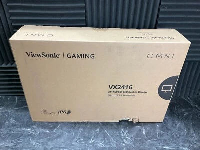 Viewsonic VX2416 24" LED LCD Monitor 1080p VX2416 ✅❤️️✅❤️️ FACTORY SEALED! - Image 1 of 4