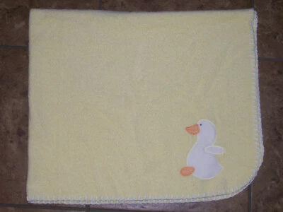 Vintage Blankets And & Beyond Unisex Yellow Baby Lovey Security Duck Blankie - Image 1 of 4
