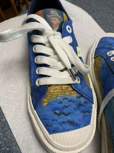 LIMITED EDITION CARIUMA VAN GOGH WHEATFIELD SNEAKER MEN SIZE 9 WOMENS 10.5 - Picture 1 of 17