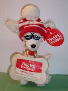 Twisted Schnurrhaare Hund Dalmatiner Weihnachten Plüsch American Greetings 9-10 Zoll Neu mit Etikett - Bild 1 von 3