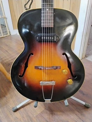 Guitarra elétrica vintage original 1953 Gibson ES-125 Sunburst - Imagem 1 de 4
