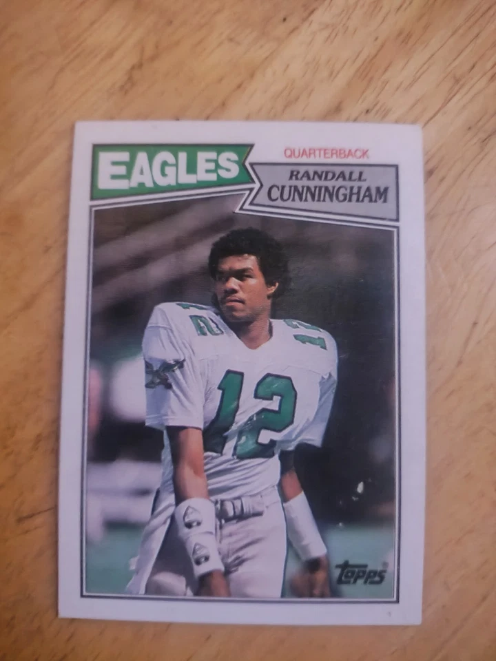 1987 Topps #296 Randall Cunningham Eagles RC Ex/Mt Foto 1 de 1