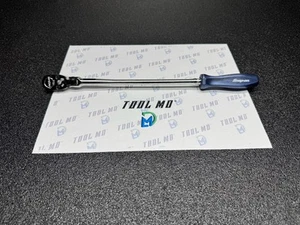 Snap-on Tools USA POWER BLUE 1/4" Drive Extra-Long Flex-Head Ratchet THLLFD72 - Bild 1 von 16