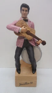 McCormick Elvis Presley Yours Elvis '55 Whiskey Dekanter Spieluhr 15" Lot C - Bild 1 von 5
