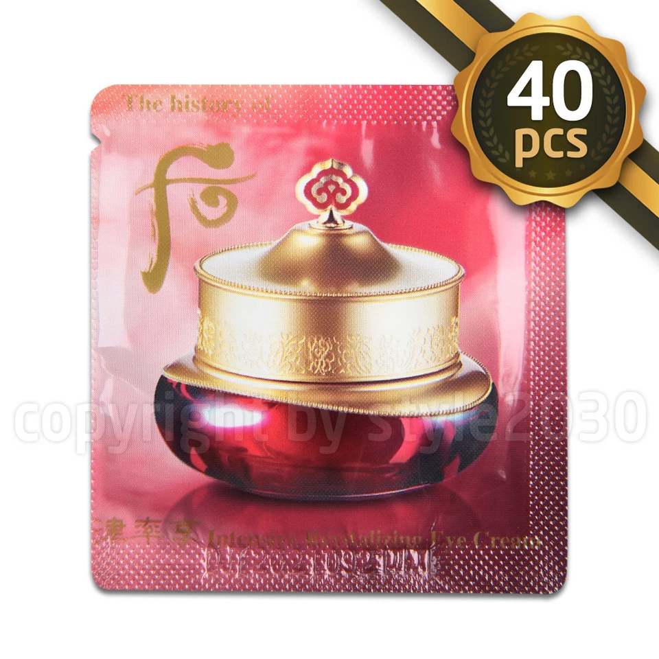 The history of Whoo Jinyul Eye Cream 1ml x 40pcs (40ml) Antiwrinkle Anti aging - Изображение 1 из 1