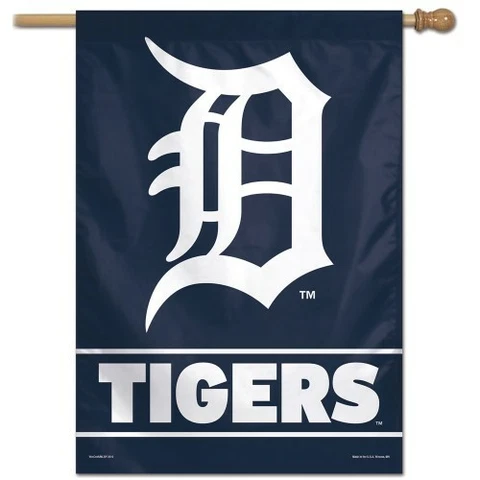 DETROIT TIGERS 28"X40" HOUSE FLAG OR WALL BANNER OUTDOOR RATED Cover