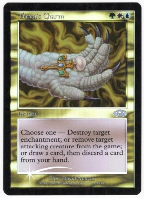Treva's Charm 2001 Planeshift FOIL Multi-Color Uncommon Instant MTG NM AZ1 - Image 1 of 2